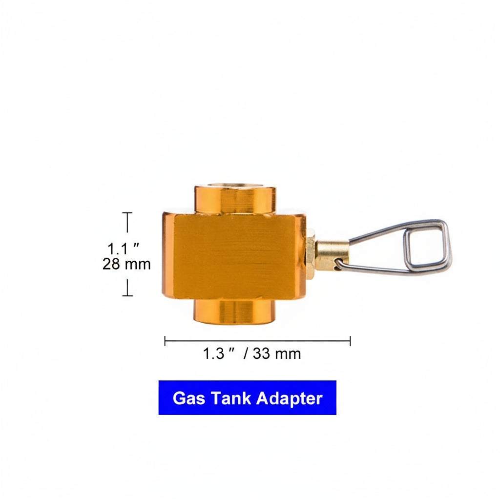 Widesea Gaskartuschen-Adapter – Butan auf LPG – Nachfülladapter für Gaskocher & Campingzubehör